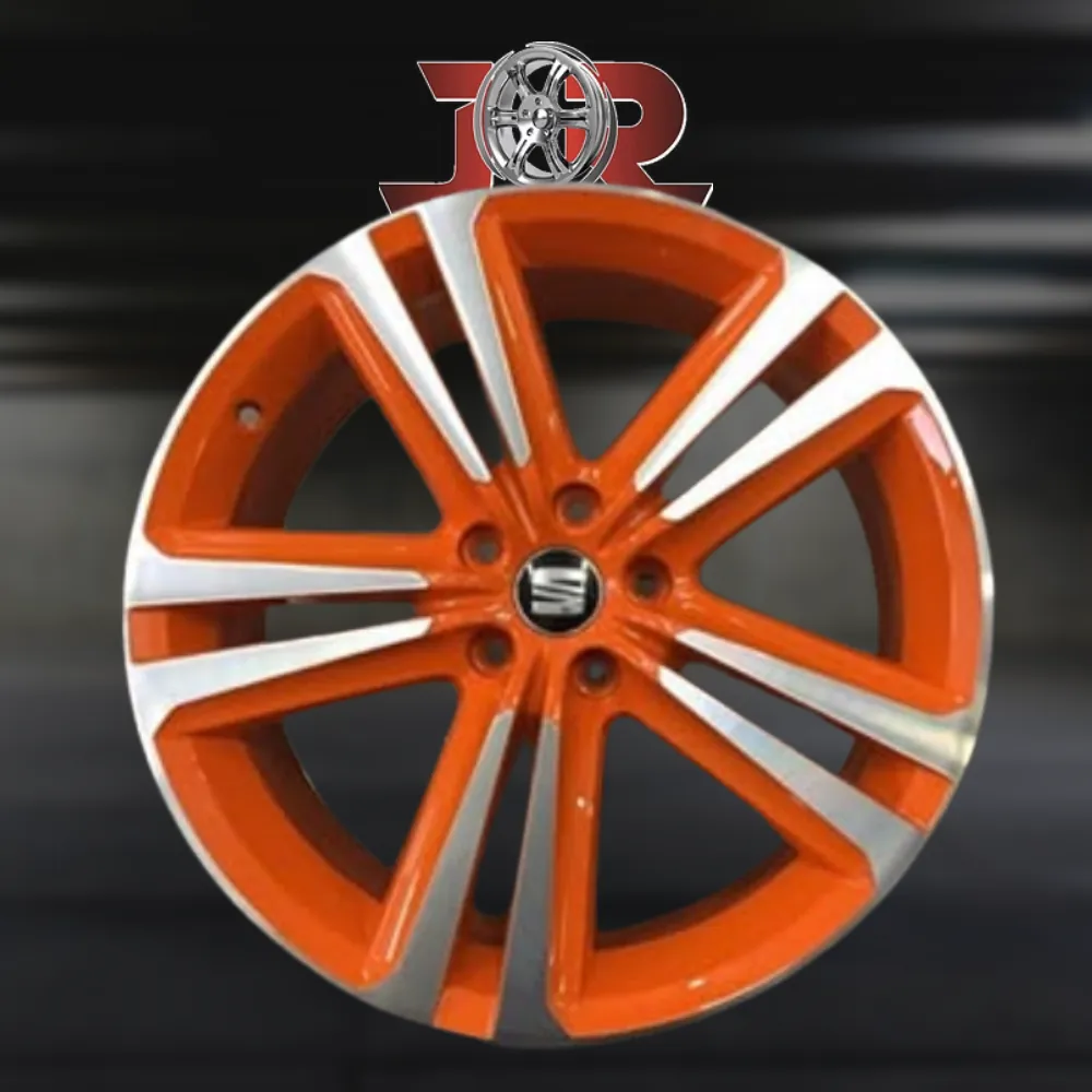 Jante thermolaquée dans une nouvelle couleur, réalisation J9R à Genève