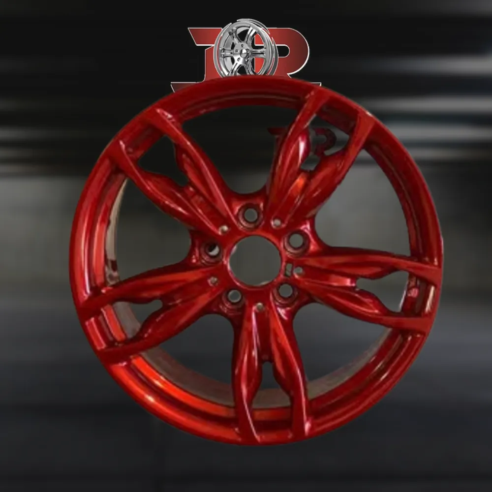 Jante thermolaquée dans une nouvelle couleur, réalisation J9R à Genève